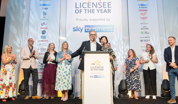 Windsor Castle duo win BII Licensee of the Year