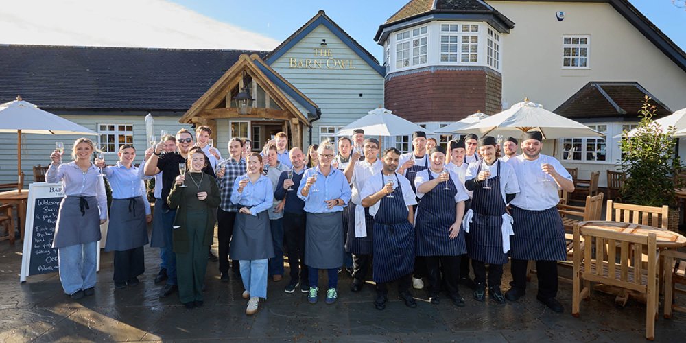 Brunning and Price opens Barn Owl in Blacknest
