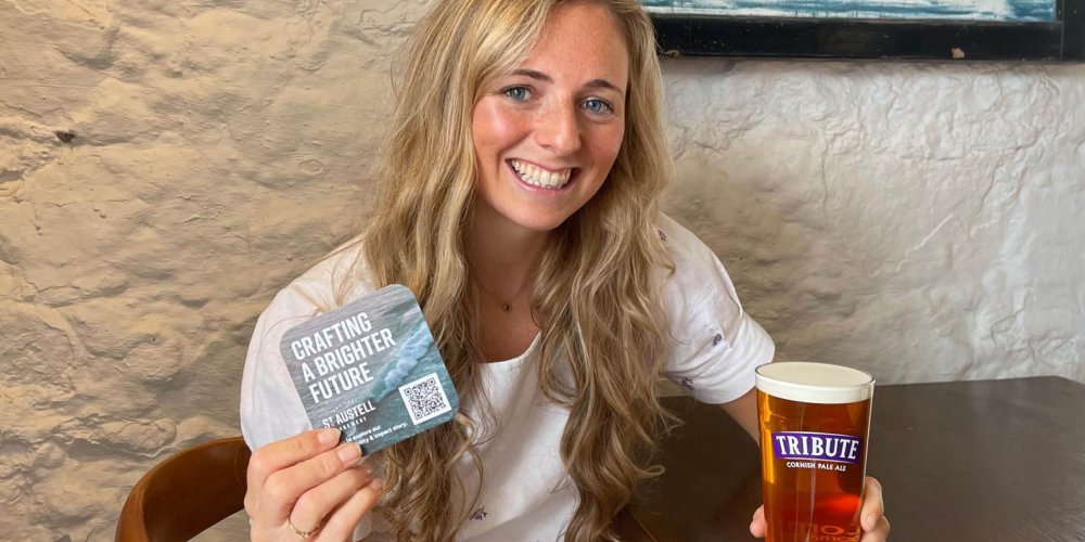 St Austell launches plantable beer mats