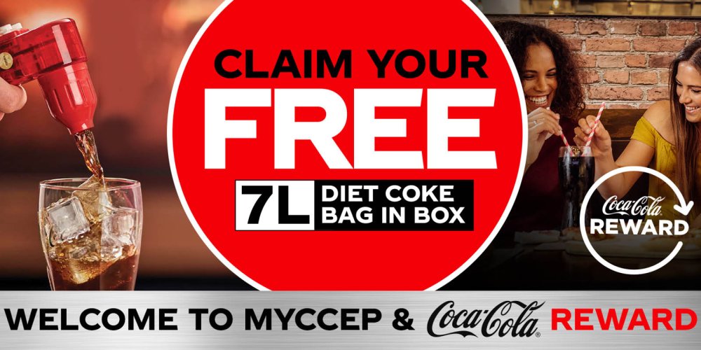 Coca-Cola Europacific Partners reveals trade website giveaway for independent postmix customers