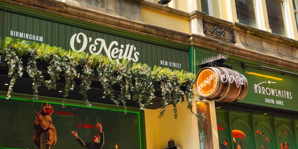 M&B spends £1m on new Birmingham O'Neill's