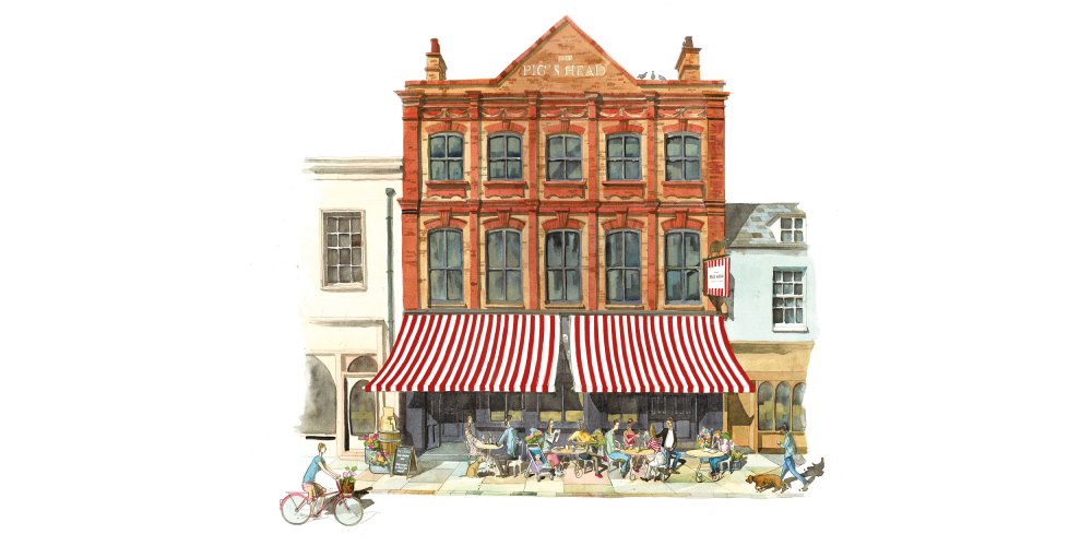 Hunters return with Pig's Head