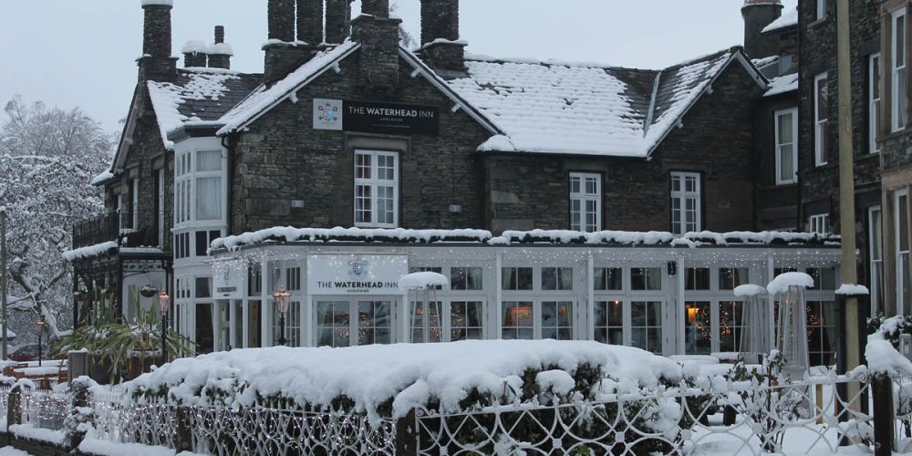 Pubs welcome stranded visitors as snow hits the Lakes