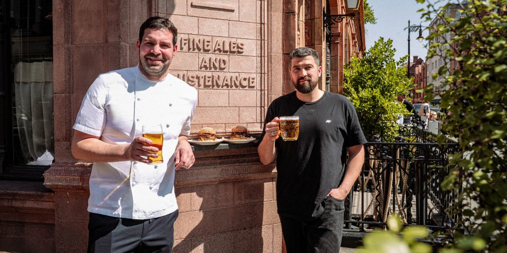 The Audley teams up with Black Bear Burger
