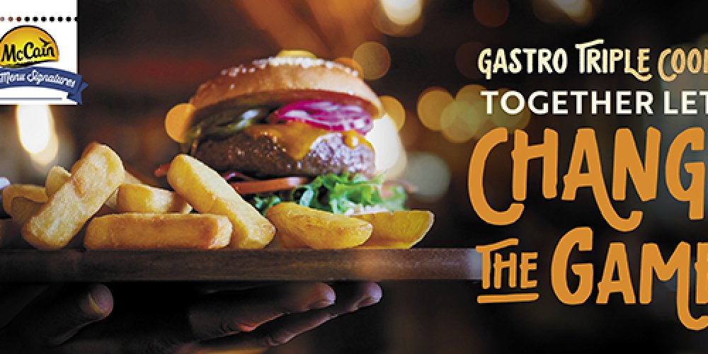 Together let’s change the game with Gastro Triple Cooked