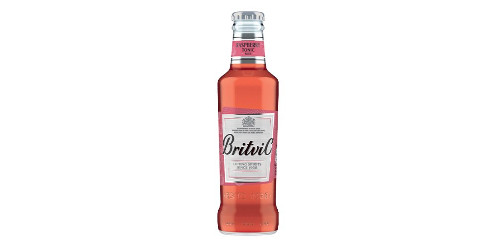 BRITVIC INTRODUCES FRUITY TWIST TO ITS MIXERS RANGE  WITH PINK RASPBERRY TONIC