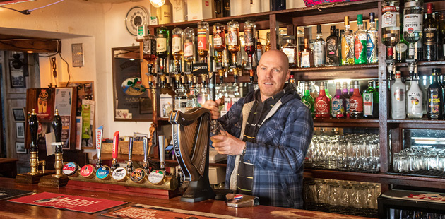 Wales publican pouring pints new investment