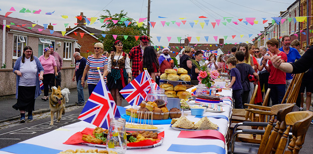 Pubs street party for coronation weekend